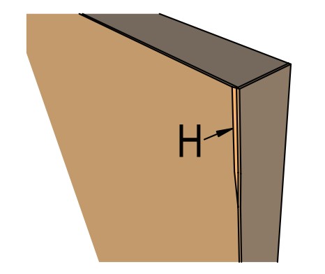 Figure 25 - Over-Filing / Over-Machining