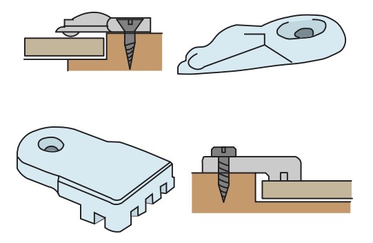 Figure 32 - Glass Clips